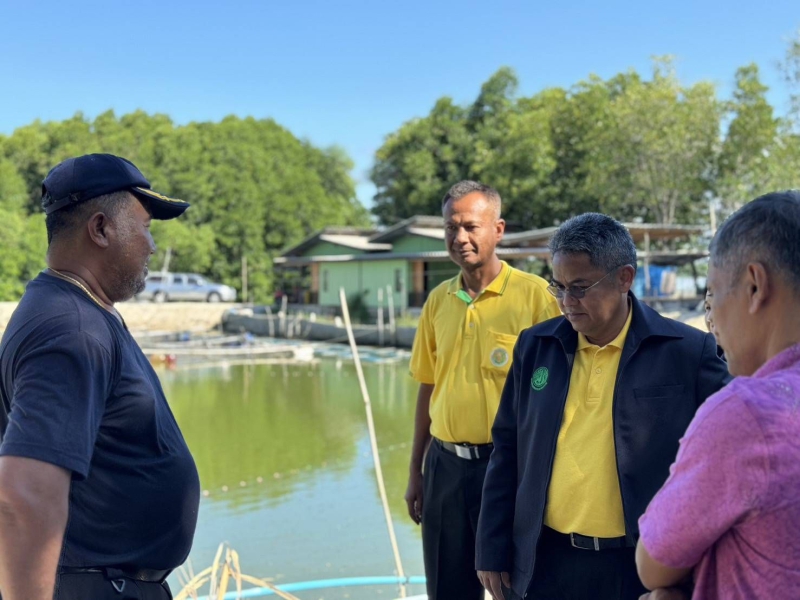 รองปลัดกระทรวงเกษตรฯ ตรวจเยี่ยมศูนย์วิจัยและบำรุงพันธุ์สัตว์ปัตตานี ติดตามการปลูกข้าวโพดเลี้ยงสัตว์ เพื่อเป็นอาหารเลี้ยงโคและแพะ