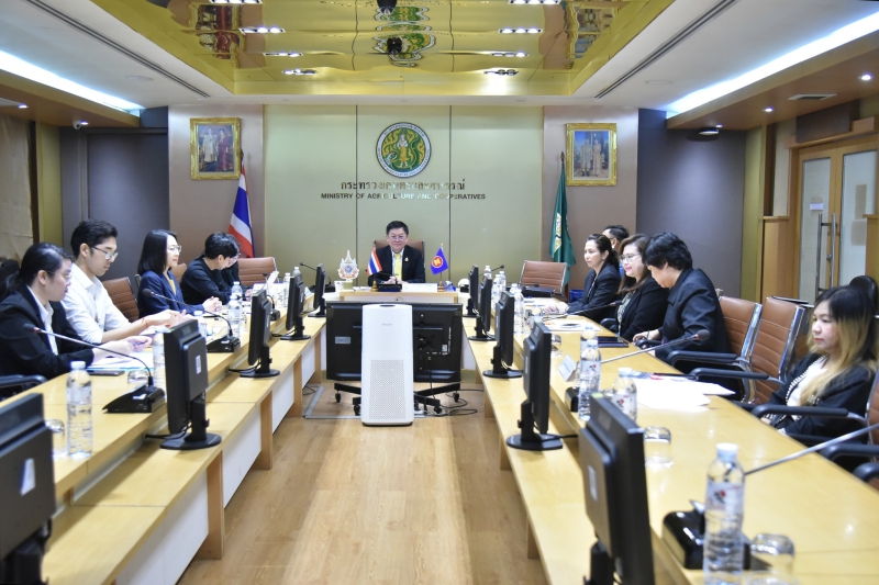 ก.เกษตรฯร่วมการประชุมการเตรียมการสำหรับการประชุมรัฐมนตรีเกษตรและป่าไม้อาเซียนบวกสาม