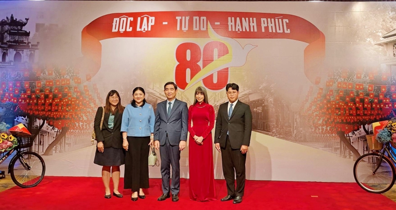 รองปลัดฯ นฤมล ร่วมงานวันชาติเวียดนามครบรอบ 80 ปี...