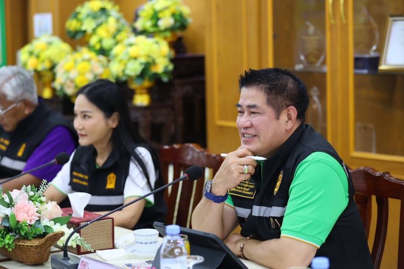 “ร้อยเอก ธรรมนัส” ลงพื้นที่ติดตามสถานการณ์น้ำในพื้นที่จังหวัดนนทบุรี...