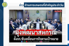 สรุปข่าวด้านการเกษตรที่สำคัญประจำวันที่ 16 พฤษภาคม 2568