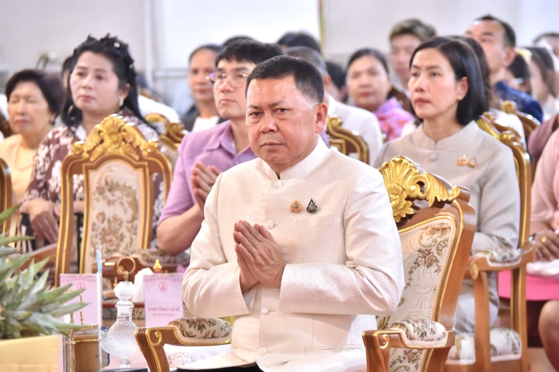 ปลัดเกษตรฯเป็นเจ้าภาพและประธานรับฟังเทศน์มหาชาติเฉลิมพระเกียรติฯ