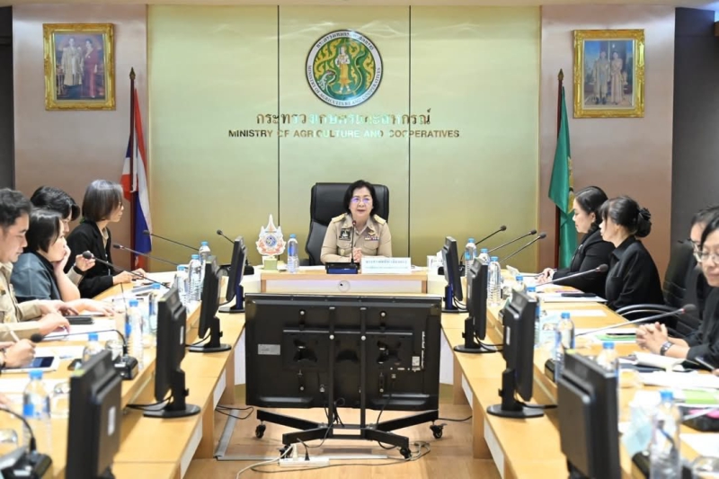 การประชุมการหารือแนวทางการบริหารจัดการข้อมูลภาพรวมของสำนักงานปลัดกระทรวงเกษตรและสหกรณ์