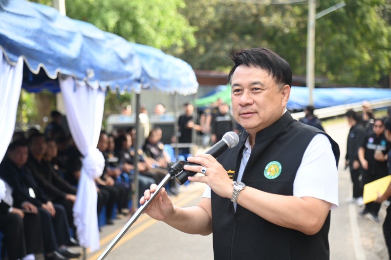 “รมช.นเรศ” ปักหมุด “สกายวอล์กเขื่อนแม่งัดสมบูรณ์ชล”