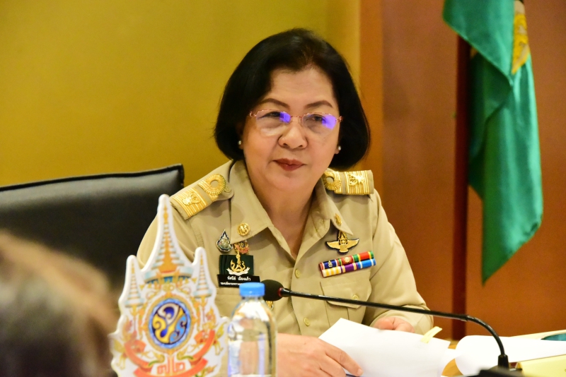 รองปลัดเกษตรฯเป็นประธานการประชุมคณะทำงานดำเนินงานโครงการอันเนื่องมาจากพระราชดำริ