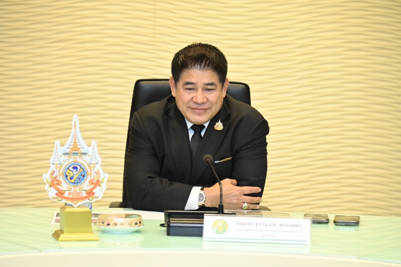 ร้อยเอกธรรมนัสฯติดตามสถานการณ์การค้าเกษตรโลก