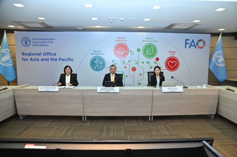 รองปลัดทัศนีย์ร่วมกล่าวเปิดงานสัมมนาภูมิภาคเอเชียแปซิฟิก