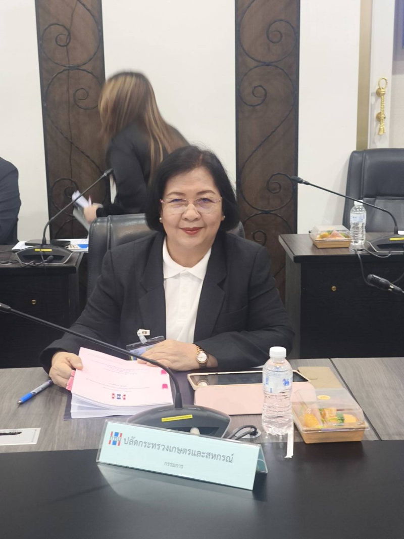 รองปลัดฯ“ทัศนีย์”เข้าร่วมการประชุมคณะกรรมการกองทุนหมู่บ้านและชุมชนเมืองแห่งชาติ