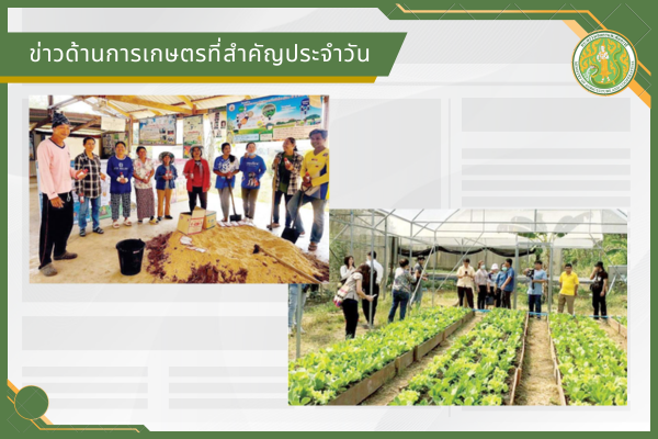 สรุปข่าวด้านการเกษตรที่สำคัญประจำวันที่ 25 มีนาคม 2569