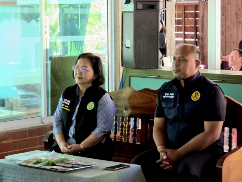 รองปลัดฯทัศนีย์ลงพื้นที่ติดตามผลการดำเนินการโครงการสินค้าเกษตรและบริการมูลค่าสูง