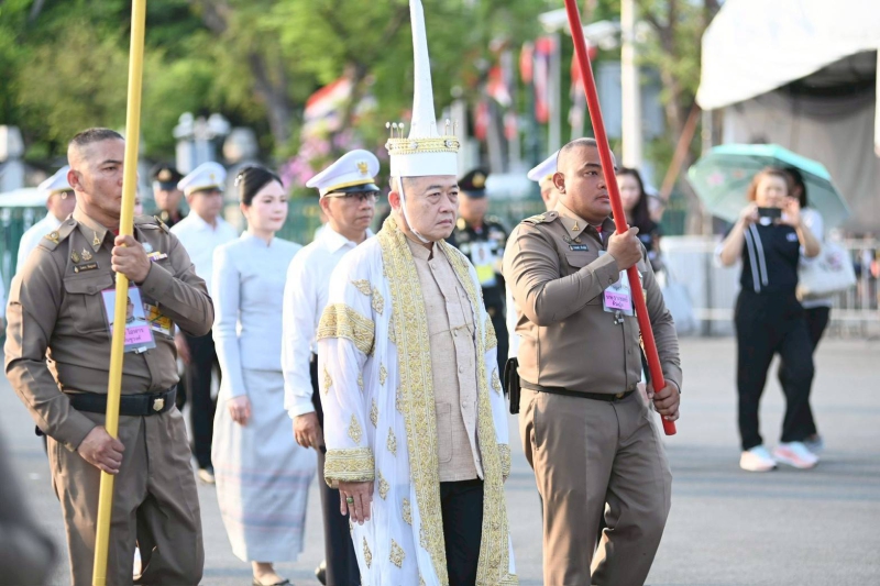 ปลัดเกษตรฯ ซ้อมย่อยเพื่อเตรียมความพร้อมพระราชพิธีพืชมงคลจรดพระนังคัลแรกนาขวัญ ประจำปี 2569 ณ มณฑลพิธีท้องสนามหลวง