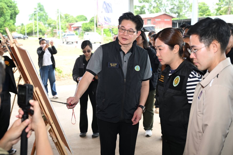 “รมช.ปิยะรัฐชย์”ลงพื้นที่จังหวัดอุตรดิตถ์
