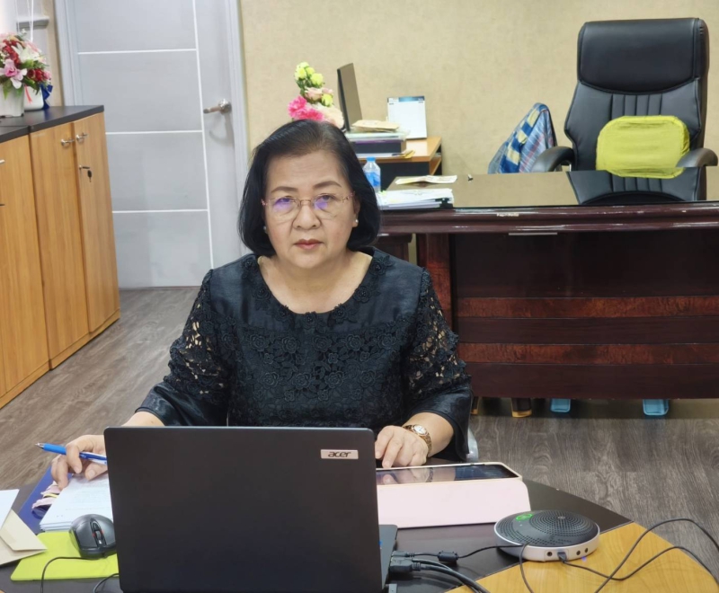 รองปลัดทัศนีย์เข้าร่วมการประชุมคณะกรรมการสำนักงานพัฒนาเศรษฐกิจจากฐานชีวภาพ