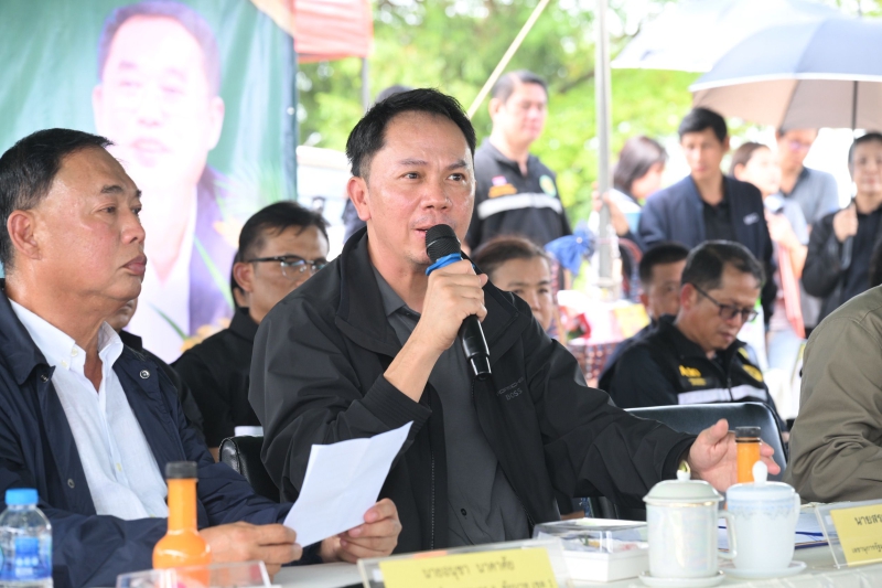 เลขาฯรมว.เกษตรฯลงพื้นที่ชัยนาทขับเคลื่อนบริหารจัดการน้ำ