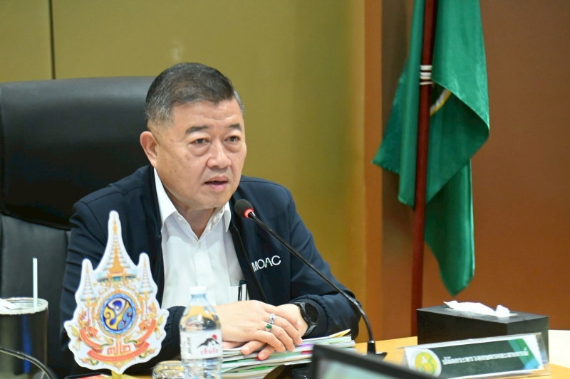 ปลัดเกษตรฯ เป็นประธานการประชุมเตรียมการชี้แจงงบประมาณรายจ่ายประจำปีงบประมาณ พ.ศ. 2570 ขั้นกรรมาธิการ และประชุมอื่นๆ ที่เกี่ยวข้อง