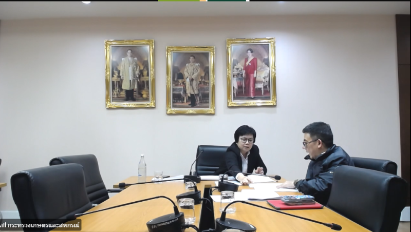 ผู้ตรวจราชการกระทรวงเกษตรและสหกรณ์ (นายปราบพล โล่ห์วีระ) ประชุมตรวจติดตามความก้าวหน้าผลการดำเนินงานตามแผนการตรวจราชการ ของผู้ตรวจราชการกระทรวงเกษตรและสหกรณ์ ประจำปีงบประมาณ พ.ศ. 2569 รอบที่ 2 จังหวัดพัทลุง ผ่านสื่ออิเล็กทรอนิกส์ระบบออนไลน์