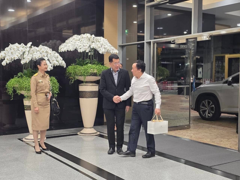 ผู้ตรวจราชการกระทรวงเกษตรฯ ส่ง ผอ.ใหญ่ FAO ภายหลังเข้าร่วมงานเทิดพระเกียรติฯ