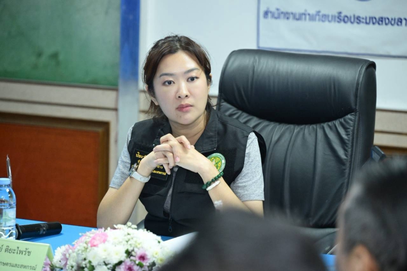 รมช.ปิยะรัฐชย์ลงพื้นที่ตรวจติดตามการดำเนินงานขององค์การสะพานปลา