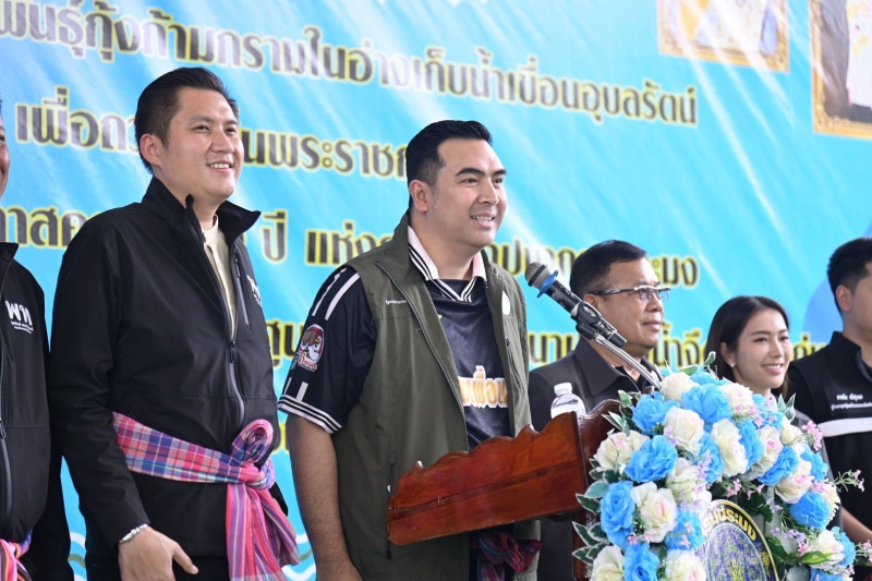 วัชระพล”เดินหน้าฟื้นฟูทรัพยากรประมงเขื่อนอุบลรัตน์