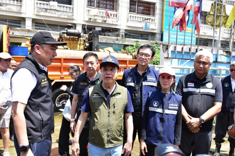 โฆษกกษ.แจ้งหลังติดตั้งเครื่องสูบน้ำให้การเคหะชุมชนออเงิน