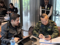 “ธรรมนัส”บินสำรวจน้ำท่วมหาดใหญ่