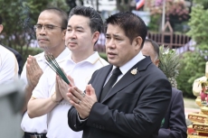 ร้อยเอกธรรมนัสเปิดงานวันสถาปนากรมการข้าว