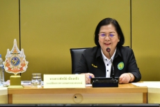รองปลัดฯทัศนีย์ประชุมการจัดทำแนวทางการพัฒนาและยกระดับการทำงานของสำนักงานเกษตรและสหกรณ์จังหวัด