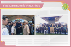 สรุปข่าวด้านการเกษตรที่สำคัญประจำวันที่ 26 พฤษภาคม 2569