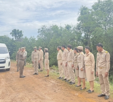 ผู้ตรวจฯสุวรรณีเข้าร่วมติดตามการดำเนินงานโครงการอันเนื่องมาจากพระราชดำริ